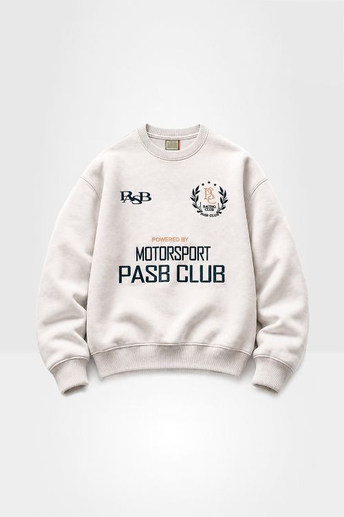 Moletom Pasb RC MotorSport - Off White