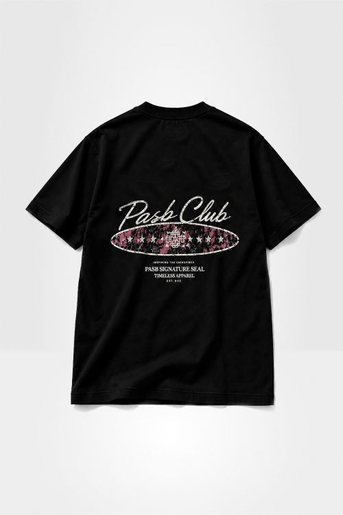 Camiseta Pasb Signature Seal - Preto
