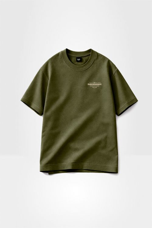 Camiseta Pasb Oversized Monogram - Verde Quartzo