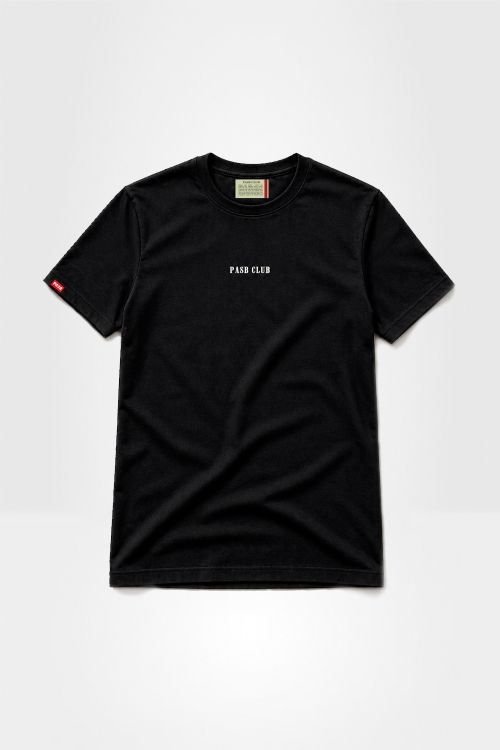 Camiseta Pasb Slim - Preto/branco