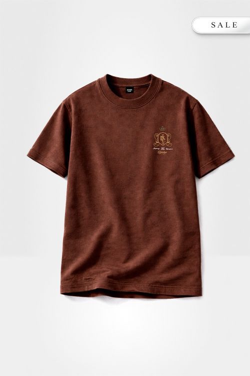 Camiseta RC Team Logo - Marrom