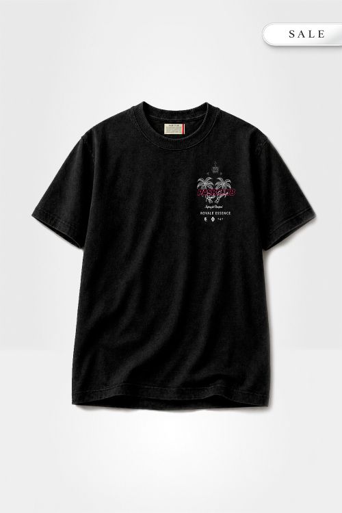 Camiseta pasb RE Crown Party - Preto