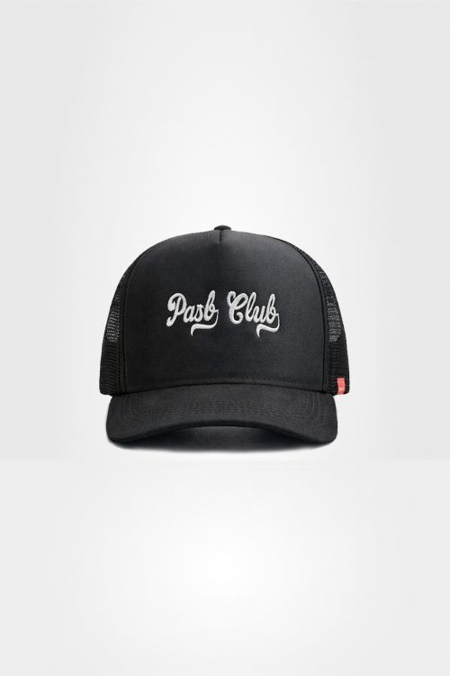 Boné Trucker Pasb Club - Preto