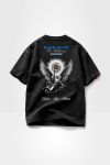 Camiseta Oversized Believers - Preta