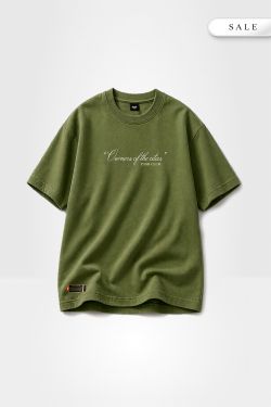 Camiseta Oversized Pasb Owners of the Cities Classic Logo - Verde Oliva